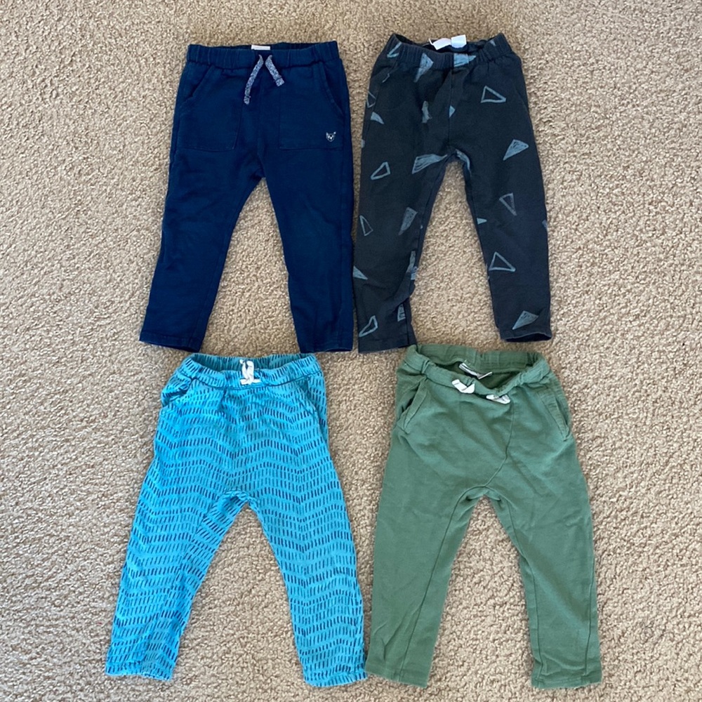Zara Toddler Boy Jogger Bundle - 3/4T Size